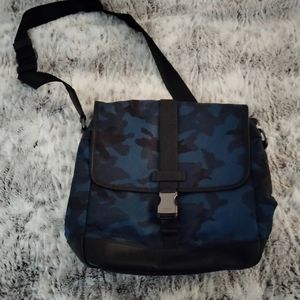 COACH - Blue Camouflage, Men's Satchel w/ shoulder strap